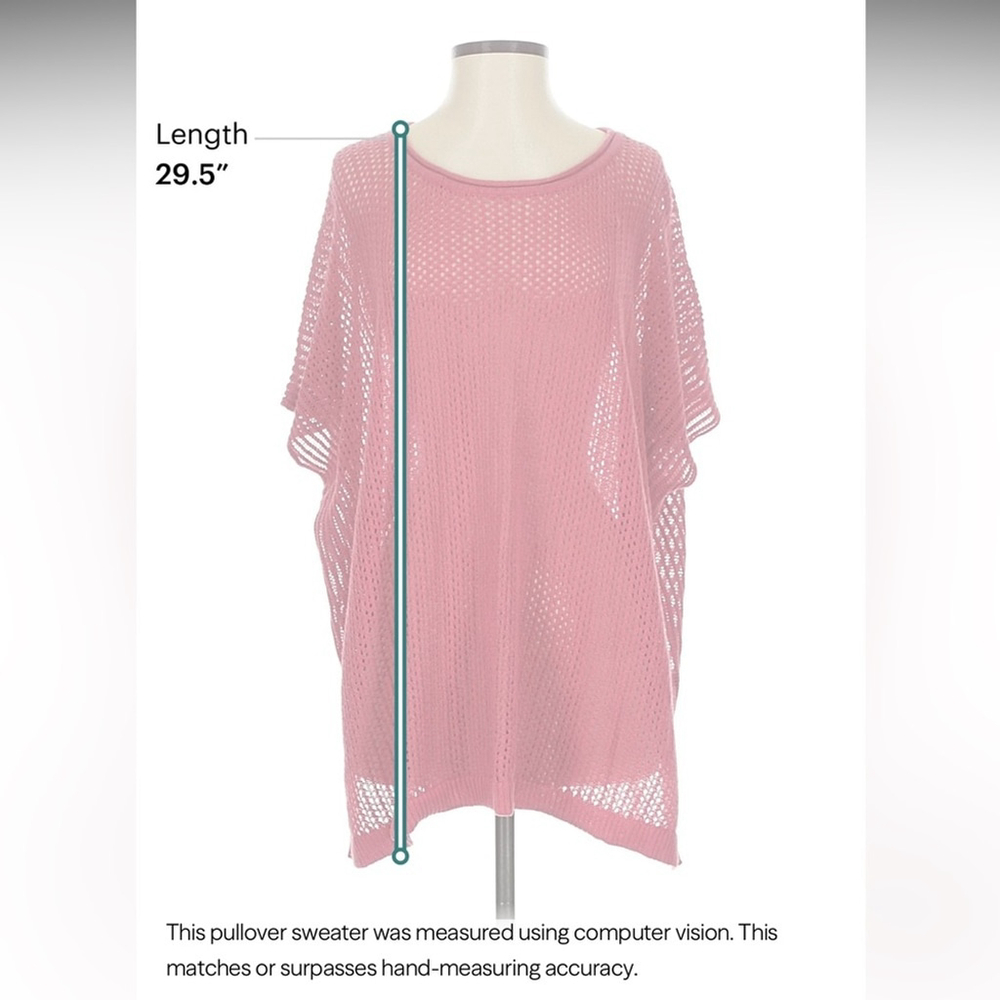 SOFT SURROUNDINGS PINK SWEATER - Picture 5 of 8